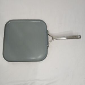 Figment 12" Square Nonstick Coated Aluminum Fry Pan Cookware New